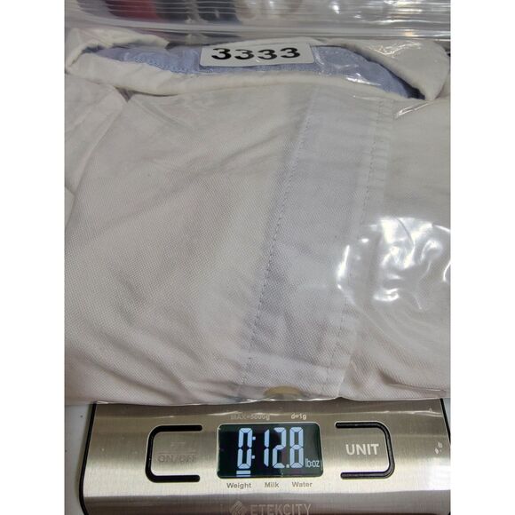 US Polo Assn Men's White Long Sleeve Button Shirt - Large - Picture 6 of 6